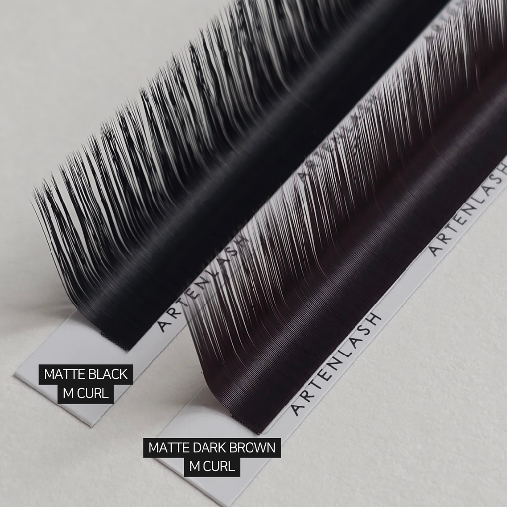 Artenlash Dark Brown Volume Lash M Curl - ARTENLASH