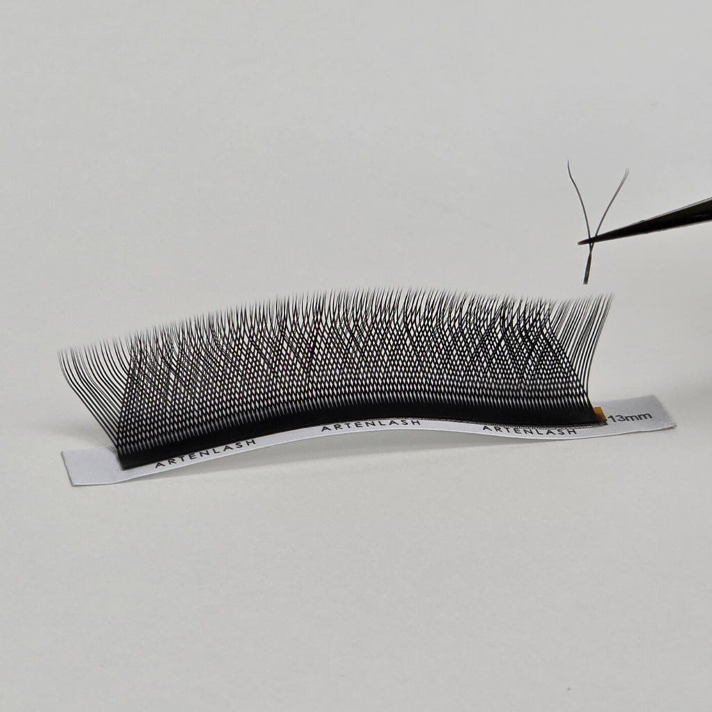 Artenlash YY Flat Lash Extension Black D Curl - ARTENLASH